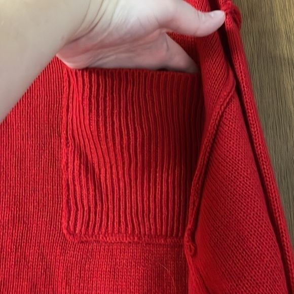 size XL C+D+M red oversized sweater - Picture 2 of 6
